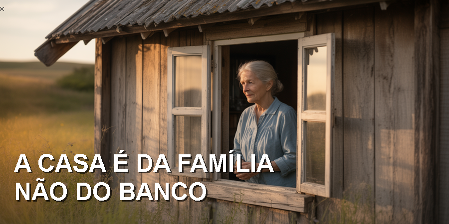 Quando o único bem deixado é a casa onde a família mora, o medo de perdê-la por causa das dívidas é uma das maiores angústias nos inventários. / Ideia