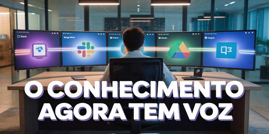 O novo recurso ‘Conhecimento da Empresa’ conecta o ChatGPT aos sistemas internos das organizações, transformando dados corporativos em respostas inteligentes e imediatas / Ideia