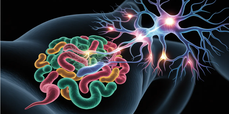 A conexão intestino-cérebro vai além do que imaginávamos: novas pesquisas revelam que micróbios podem influenciar diretamente a estrutura e o funcionamento do nosso órgão mais complexo.
